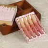 4 Teile / satz Flüssige Metallic Lipgloss Sets Einfach Zu Tragen Langlebig Wasserdicht Lip Glaze Matte Lippenstift Make Up Für Schönheit lipgloss