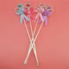 Fashion barbie doll cane hairpin popular set gem children barbie princess magic wand hair accessories Jewelry Gift