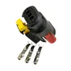 3Pin TE / TYCO 284425-1 3 PIN AUTO AUTO PACOTE DE ALTA VOLTAGEM Bobina de ignição Conector para Haval H6, Tengyi V80 / C5