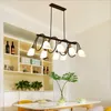 Contemporary Chandeliers Black 6 8 10 Light Modern Dining Room Lighting Fixtures Hanging, Kitchen Island Cage Pendant Lights with Free bulb