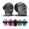 2021 Ny utomhushögtalare Skull Wireless Bluetooth -högtalare Halloween Gift Skull Head Formhögtalare USB TF -kort FM PORTABL7045489