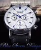 Jaragar Blue Sky Serie Elegantes Design Echtes Lederband Männliche Armbanduhr Herrenuhren Top-marke Luxus Uhr Männer Automatische Y19061905