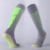 4 pares de calcetines deportivos gruesos de fútbol medias antideslizantes de goma resistente al desgaste al por mayor y drop9760517