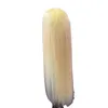 100 китайских человеческих волос 26 28-дюймовый светлый цвет 613 полные кружевные человеческие парики не спутываются, не выпадают, бесплатно, ограниченное предложение на складе