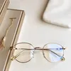 Mode CE2176 Ronde Rose-Gold Fullrim Brillen Frame 52-21-140 Unisex voor Prescription Bril Small Lantern Hanging Ornaments Fulls