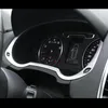 Bilstyling Auto Speedometer Decoration Frame rostfritt stål kilometertometer täckning för Audi Q3 2013-2017 Interiörstillbehör302m