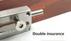 Stainless steel anti-theft door lock bolt anti-hotlinking door buckle security lock anti-hotlinking