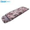 Camouflage sovsäck - lätt och kompakt för camping, vandring, backpacking för vuxna barn- 3 säsong varm militär sovsäck