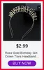 3pcs guld brud att vara sash slöja tiara krona uppsättning för romantisk bröllop brud dusch bachelorette party dekorations idéer leveranser