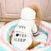 Chien de chien Bathroble Chien Pyjamas Vêtements de sommeil intérieurs pour animaux de bain doux pour animaux de bain Drying serviette pour les chiots chats Cat accessoires pour animaux de compagnie5583154