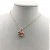 BC Ny ankomst Rose Goldsilver 100 språk Jag älskar dig Projection Pendant Necklace Romantic Love Memory Wedding Necklace9703828