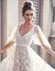 2020 New Boho Wedding Dress Lace A-Line White Simple Bohemian Beach Dresses Backless V Neck Maxi Runway Dress Dress to the Floor Vestido 93