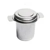 Roestvrij Stee Thee Infuser Mesh Mand Steek Losse Blad SS304 Theepot Filter Spice Fine Leak Mesh Groot met Deksel