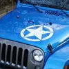För Jeep World War II Five-Star Burst Car Stickers modifierade dekaler267L