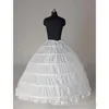 2020 Branco barato 6 argola Slirt sob vestidos de noiva vestidos de bola pupal de anágua crinolina acessórios de casamento de noiva7899591