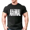 Lead New Animal Tracksuit T Shirt T-shirt da uomo Maglietta Muscle Tendenze in fitness cotone hip hop vestiti per uomo bodybuilding tee