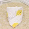 New 8-layer gauze baby bib baby double buckle cotton saliva towel washed print saliva towel T8G013