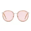 Lunettes de soleil de marque pour femmes Lunettes de soleil polarisées à monture ronde pour femmes Lunettes de qualité supérieure Remise promotionnelle Lunettes de soleil pour femmes