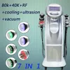 NEWEST 80K Loss Weight Removal Cellulite Reduces Ultrasonic Vacuum Cavitation RF Radio Frequency Slimming Cellulite Beauty Machine