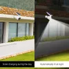 BRELONG SIMULATION MONITOR Fake Camera Solar Body Sensor Garden Light LED Vägglampa