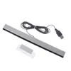 USB Simulator Controller GamePadswired Infrared IR Signal Ray Sensor Bar / Receiver för Wii Remote