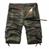 Högkvalitativ England Style Summer Mäns Army Cargo Work Casual Bermuda Plaid Shorts Men Fashion Classic Övergripande Match MMA Shorts