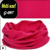 Solido Colore Bandana del tubo foulard Maschera Buff Copricapo Snood Beanie Bianco Nero Verde Rosa
