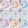 Women's Handkerchiefs Vintage Floral Print Thickened Cotton