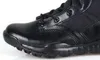 Designer- Black Men's Boot Fashion Size 36 --- 46 Gratis frakt