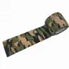 Bande de camouflage multifonctionnelle extérieure Non-tissé auto-adhésif étanche antidérapant Camouflage chasse Paintball Airsoft fusil bande