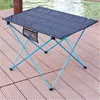 Bärbar vikbord Camping Utemöbler Datorbäddsord Picnic Aluminium Alloy Ultra Light Folding Table