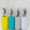 3D Mink Eyelashes Capsule Bottle Packaged False Eyelashes Soft Natural Thick 1pairbottle Fake Eyelash Makeup Tools HHA13092573873