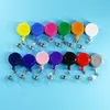 Bra pris Hot Selling Colorful Retractable Ski Pass ID Kort Badge Holder Nyckelring Reels W9067