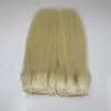 Ren 613 blondin rakt hår 2 buntar 200g brasilianska remy hår100% mänskligt hår vävar förlängningar 10-26 tum