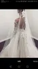 2019 A Line Elegant Wedding Dresses Sheer Jewel Neck Lace Appliqued Pearls Country Bridal Gowns Custom Made Beach Wedding Dress