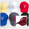 Casquette de Baseball hybride pour hommes et femmes, Roger Federer RF, raquette de tennis, chapeau 245g, nouvelle collection 2020