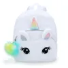 New Fashion Unicorn Soft Soft Peluche Zaini Kawaii Cartoon Girls Borse Scolari Scuola materna Borsa a tracolla bambino