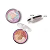 Färgblomma 3D Bakad Highlighter Palette Bronzer Markera Glow Makeup Shimmer Rainbow Highlight Illuminator Contour3516430