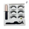 5 magneet wimper magnetische vloeibare eyeliner magnetische valse wimpers pincet set waterdichte langdurige wimper3846674