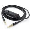 3.5mm Black Audio Cable Inline Control for Logitech G633 G933 Or For Logitech Astro A10 A40 G233 G433 Gaming Headset Headphone