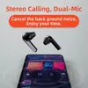 Stereo QCY T3 TWS cuffie senza fili Bluetooth V5.0 di impronte digitali touch 3D con doppio microfono auricolari