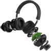 Bärbar B10 Musik Bluetooth Trådlösa hörlurar med MIC HIFI surroundljud Buller Avbryta hörlurar för telefon PC-tablett i Retail Box