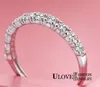 Wholesale-prata casamento 925 esterlina anéis de prata para mulheres roxo vermelho simulado diamante anel anel estrela jóias 20% off ulova j029