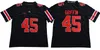 2020 Patch Ohio State 27 Eddie George 45 Archie Griffin 1 Justin Fields 2 Chase Young 7 Dwayne Haskins Jr.97 Nick Bosa Jersey 150 TH Patch