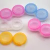 1000PCS Colorful Case Contact Lenses Box Contact Lens Case Glasses Color Double-Box, Contact Lens Case Eyewear Accessories