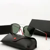 Fashion Vintage Vierkante Stijl Zonnebril glazen lenzen Dubbele Beam Rode Neus Pad Brand Design Zonnebril Oculos De Sol met merk an1516210