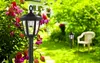 Lampada da shepard per esterni lanterna, lampada solare luci da giardino europeo luci da giardino vintage luci da parete solare villa da esterno 9695810