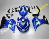 Moto Moto Pour Suzuki GSXR1000 GSXR 1000 17 18 19 GSX-R1000 K17 2017 2018 2019 Carrosserie Bleu Noir Carénage Kit (moulage par injection)