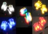 6 Design Halloween Christmas LED Flash Rękawiczki Taniec Rękawice Glow Koncert Noctilucent Rave Prop Rękawiczki Zapalone Gloves Dzieci Prezent Zabawka