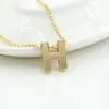 Fashion accessories 26 letters Necklace letter clavicle chain DAN387 mix order Pendant Necklaces